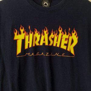 Thrasher Magazine T Shirt Graphic Tee 
